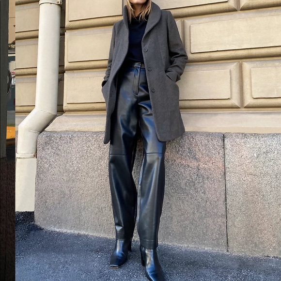 Aritzia cocoon coat XS slate grey - Picture 5 of 6